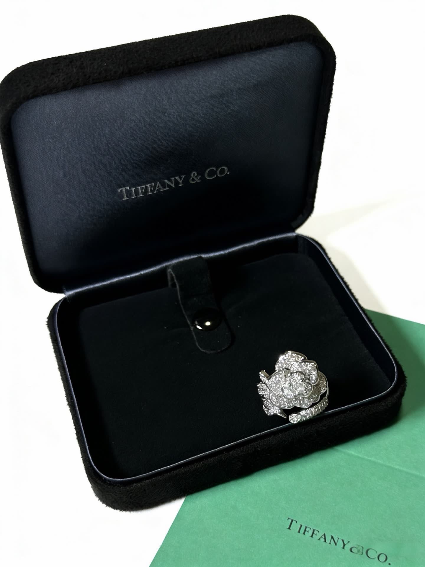 Tiffany & Co. Rose Diamond Engagement Ring